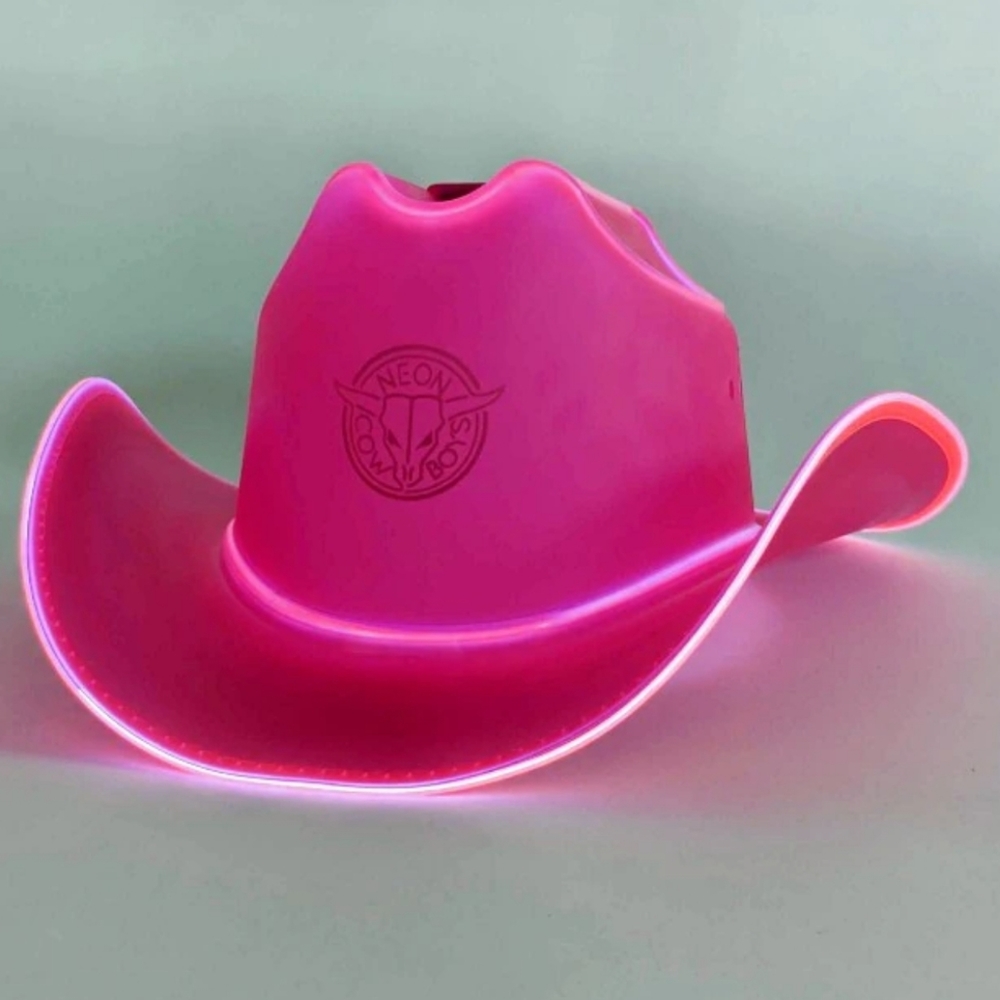 Neon Cowboys Light-Up Hat